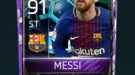 Lionel Messi 91 OVR Fifa Mobile La Liga Rivalries Player