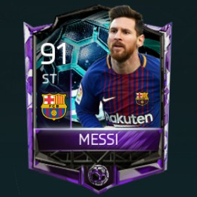 Lionel Messi 91 OVR Fifa Mobile La Liga Rivalries Player