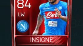 Lorenzo Insigne 84 OVR Fifa Mobile Base Elite Player