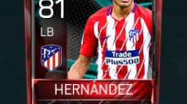 Lucas Hernández 81 OVR Fifa Mobile La Liga Rivalries Player