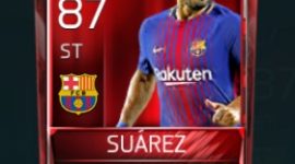 Luis Suárez 87 OVR Fifa Mobile Base Elite