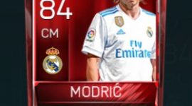 Luka Modrić 84 OVR Fifa Mobile Base Elite Player