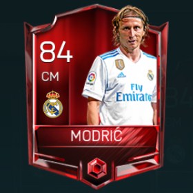 Luka Modrić 84 OVR Fifa Mobile Base Elite Player