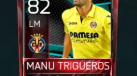 Manu Trigueros 82 OVR Fifa Mobile La Liga Rivalries Player