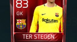 Marc-André ter Stegen 83 OVR Fifa Mobile Base Elite Player