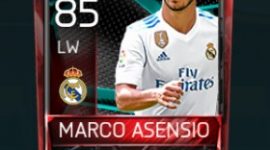 Marco Asensio 85 OVR Fifa Mobile La Liga Rivalries Player