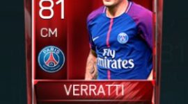 Marco Verratti 81 OVR Fifa Mobile Base Elite Player