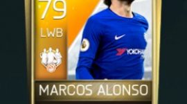 Marcos Alonso 79 OVR Fifa Mobile TOTW Player