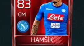 Marek Hamšík 83 OVR Fifa Mobile Base Elite Player