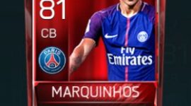 Marquinhos 81 OVR Fifa Mobile Base Elite Player