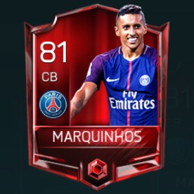 Marquinhos 81 OVR Fifa Mobile Base Elite Player