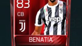 Medhi Benatia 83 OVR Fifa Mobile Base Elite Player