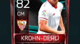 Michael Krohn-Dehli 82 OVR Fifa Mobile La Liga Rivalries Player