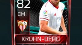 Michael Krohn-Dehli 82 OVR Fifa Mobile La Liga Rivalries Player