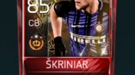 Milan Škriniar 85 OVR Fifa Mobile Tournament Player
