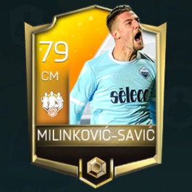 Milinković-Savić 79 OVR Fifa Mobile TOTW Player