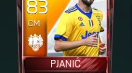 Miralem Pjanić 83 OVR Fifa Mobile TOTW Player