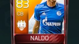 Naldo 83 OVR Fifa Mobile TOTW Player