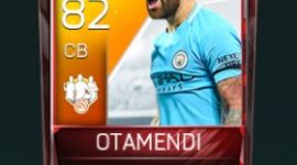 Nicolás Otamendi 82 OVR Fifa Mobile TOTW Player