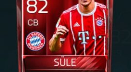 Niklas Süle 82 OVR Fifa Mobile Base Elite Player