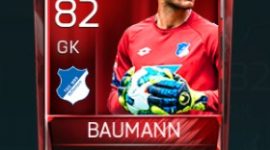 Oliver Baumann 82 OVR Fifa Mobile Base Elite Player