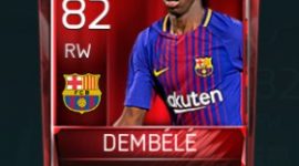 Ousmane Dembélé 82 OVR Fifa Mobile Base Elite Player