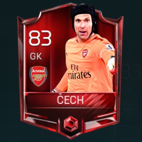 Petr Čech 83 OVR Fifa Mobile Base Elite Player