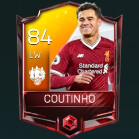 Philippe Coutinho 84 OVR Fifa Mobile TOTW 6