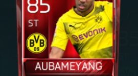 Pierre-Emerick Aubameyang 85 OVR Fifa Mobile Base Elite