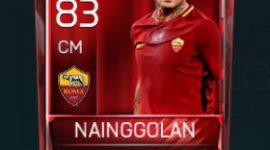 Radja Nainggolan 83 OVR Fifa Mobile Base Elite Player