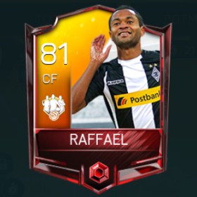 Raffael 81 OVR Fifa Mobile TOTW Player