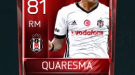 Ricardo Quaresma 81 OVR Fifa Mobile Base Elite Player