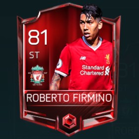Roberto Firmino 81 OVR Fifa Mobile Base Elite Player