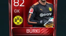 Roman Bürki 82 OVR Fifa Mobile Base Elite Player