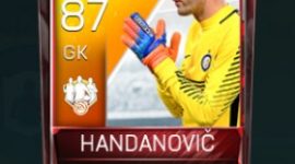 Samir Handanović 87 OVR Fifa Mobile TOTW Player