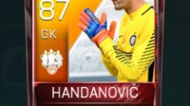 Samir Handanović 87 OVR Fifa Mobile TOTW Player