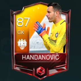 Samir Handanović 87 OVR Fifa Mobile TOTW Player