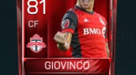 Sebastian Giovinco 81 OVR Fifa Mobile Base Elite Player