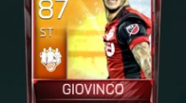 Sebastian Giovinco 87 OVR Fifa Mobile TOTW Player