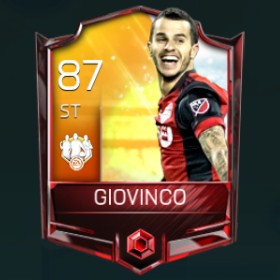 Sebastian Giovinco 87 OVR Fifa Mobile TOTW Player