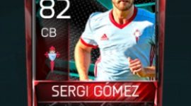Sergi Gómez 82 OVR Fifa Mobile La Liga Rivalries Player