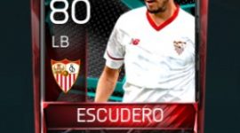 Sergio Escudero 80 OVR Fifa Mobile La Liga Rivalries Player
