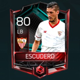 Sergio Escudero 80 OVR Fifa Mobile La Liga Rivalries Player