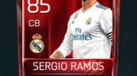 Sergio Ramos 85 OVR Fifa Mobile Base Elite