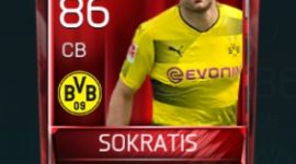 Sokratis Papastathopoulos 86 OVR Fifa Mobile Base Elite