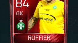 Stéphane Ruffier 84 OVR Fifa Mobile Base Elite Player