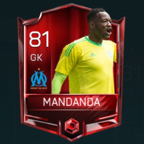 Steve Mandanda 81 OVR Fifa Mobile Base Elite Player