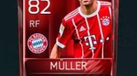 Thomas Müller 82 OVR Fifa Mobile Base Elite Player