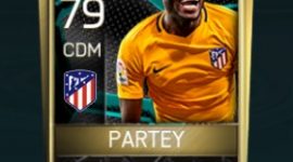 Thomas Partey 79 OVR Fifa Mobile La Liga Rivalries Player