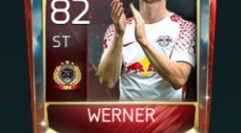 Timo Werner 82 OVR FIfa Mobile TOP 250 VS Attack Player
